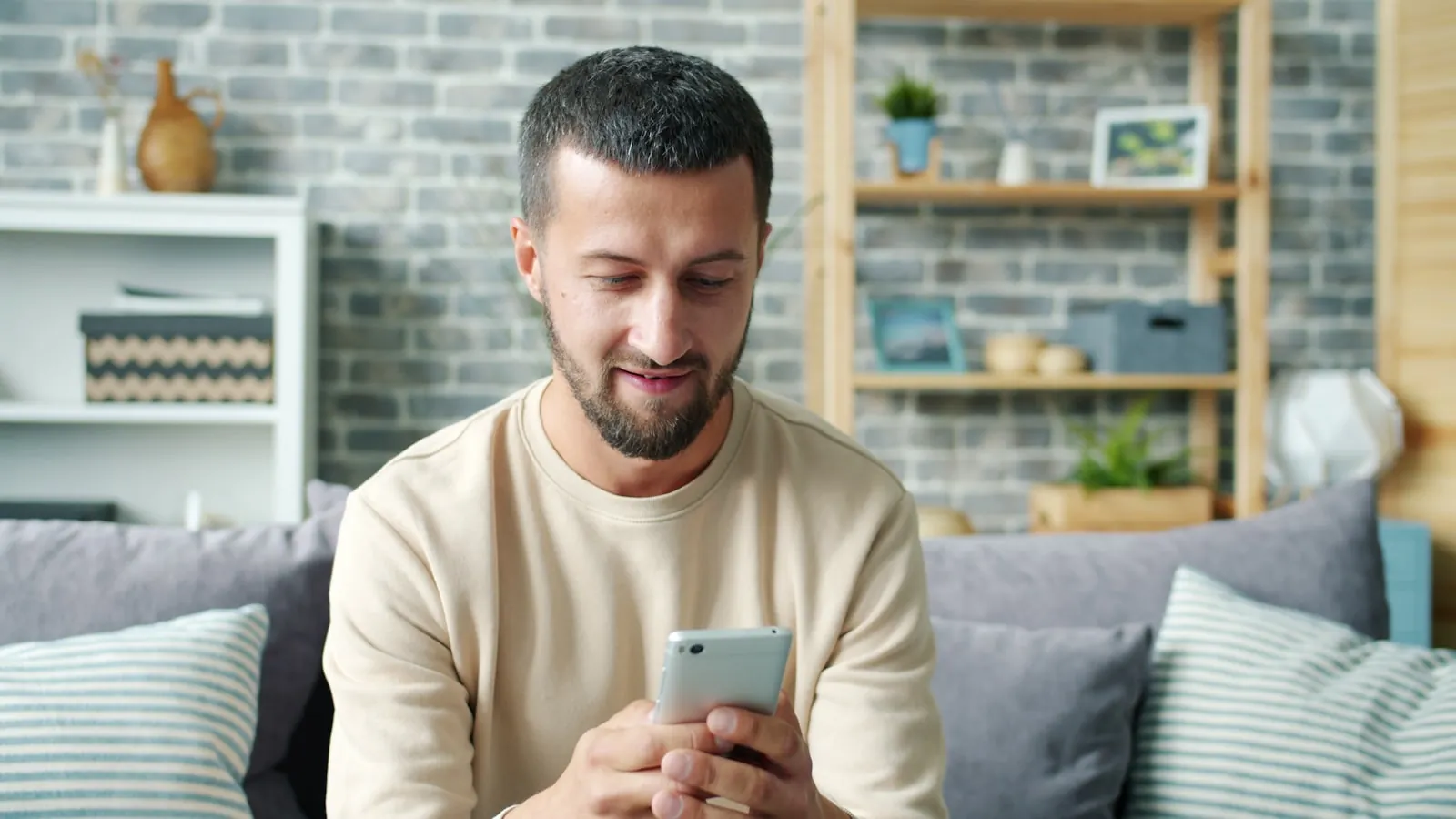 Completing the online health intake from your phone