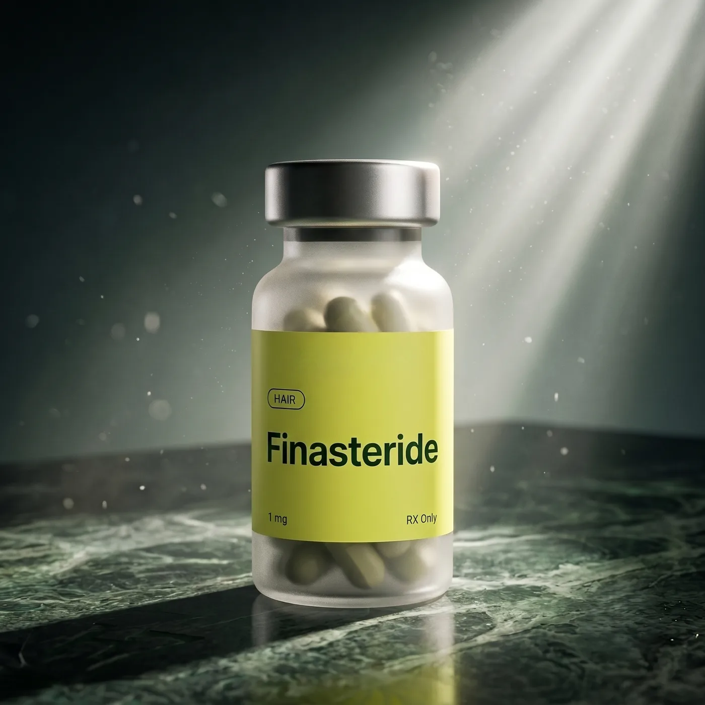 Finasteride 1 mg — Helix Seven bottle