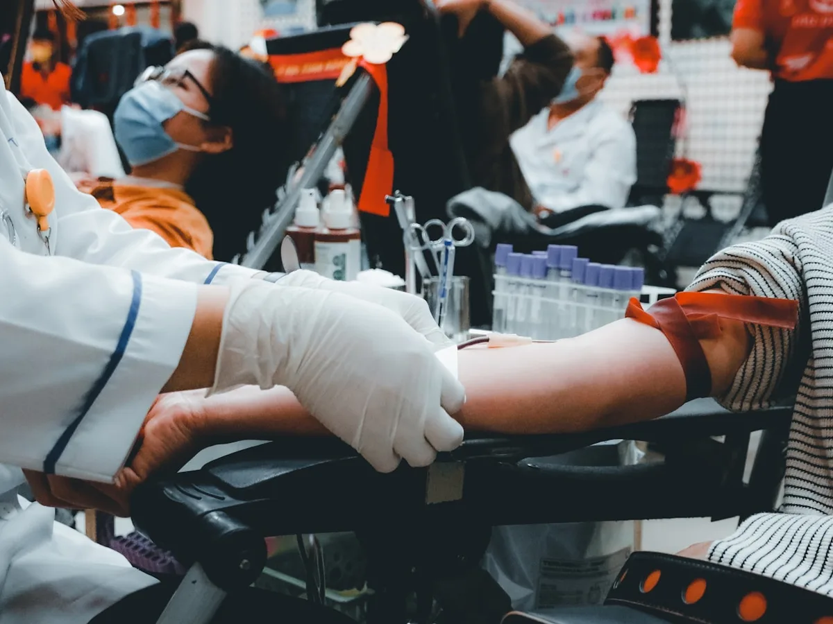 Professional blood draw — Helix Seven lab panels