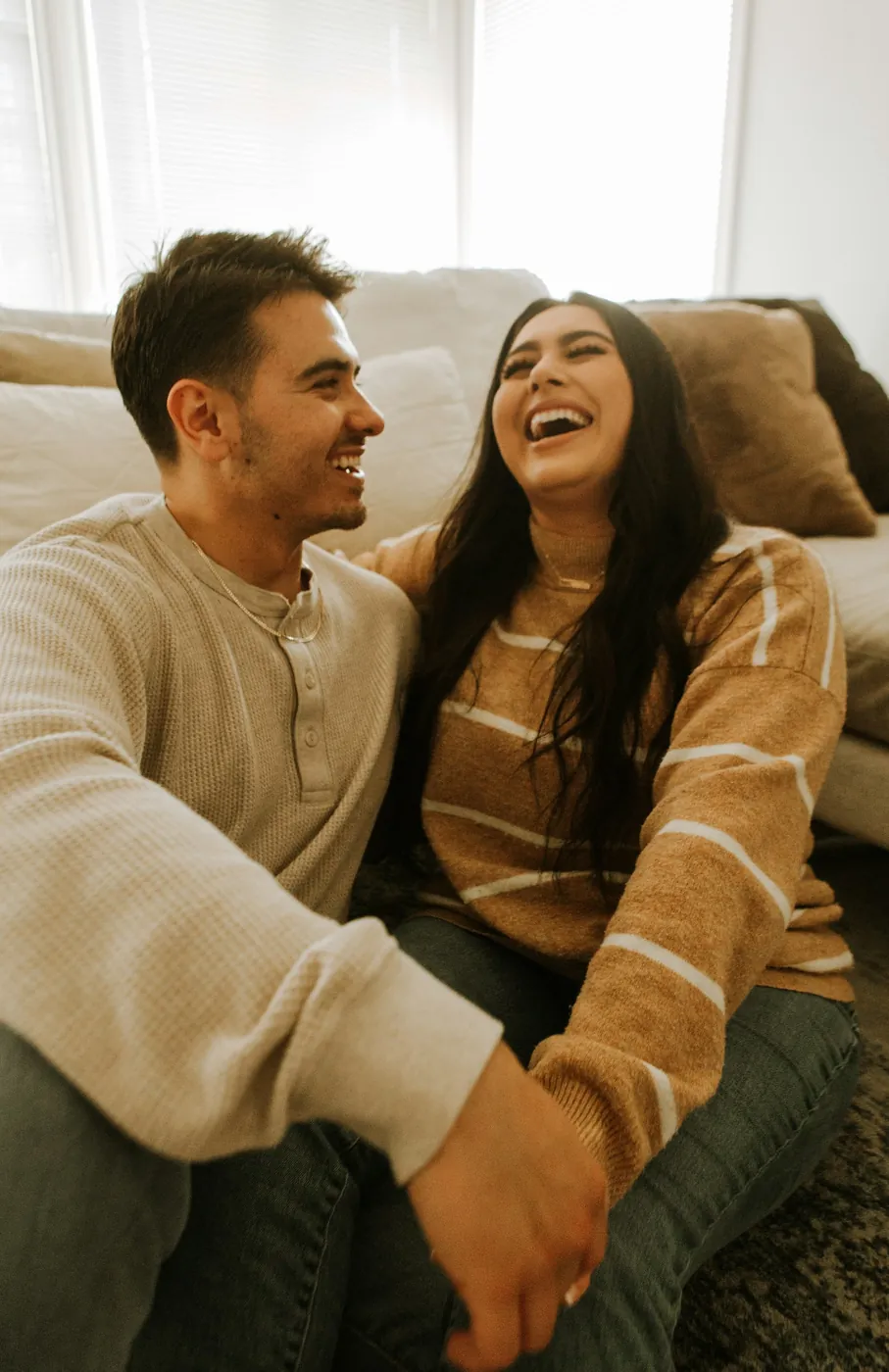 Happy couple — Helix Seven better intimacy