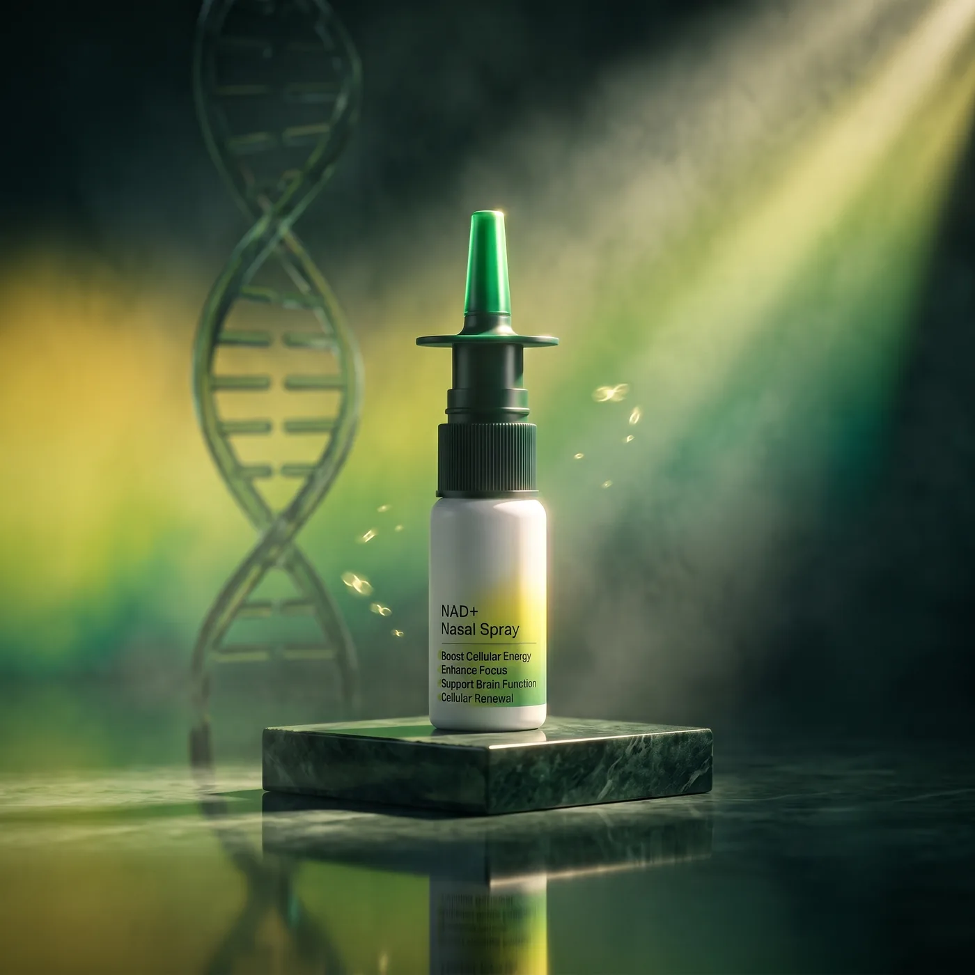 NAD+ Nasal Spray — bottle, staged shot