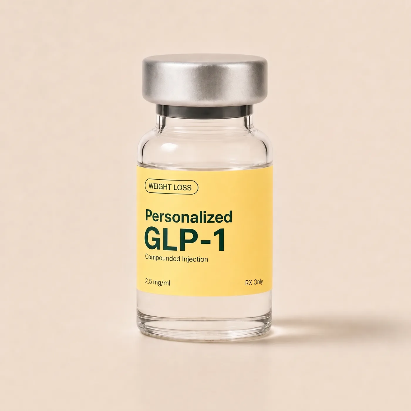 Semaglutide GLP-1 injection — single vial