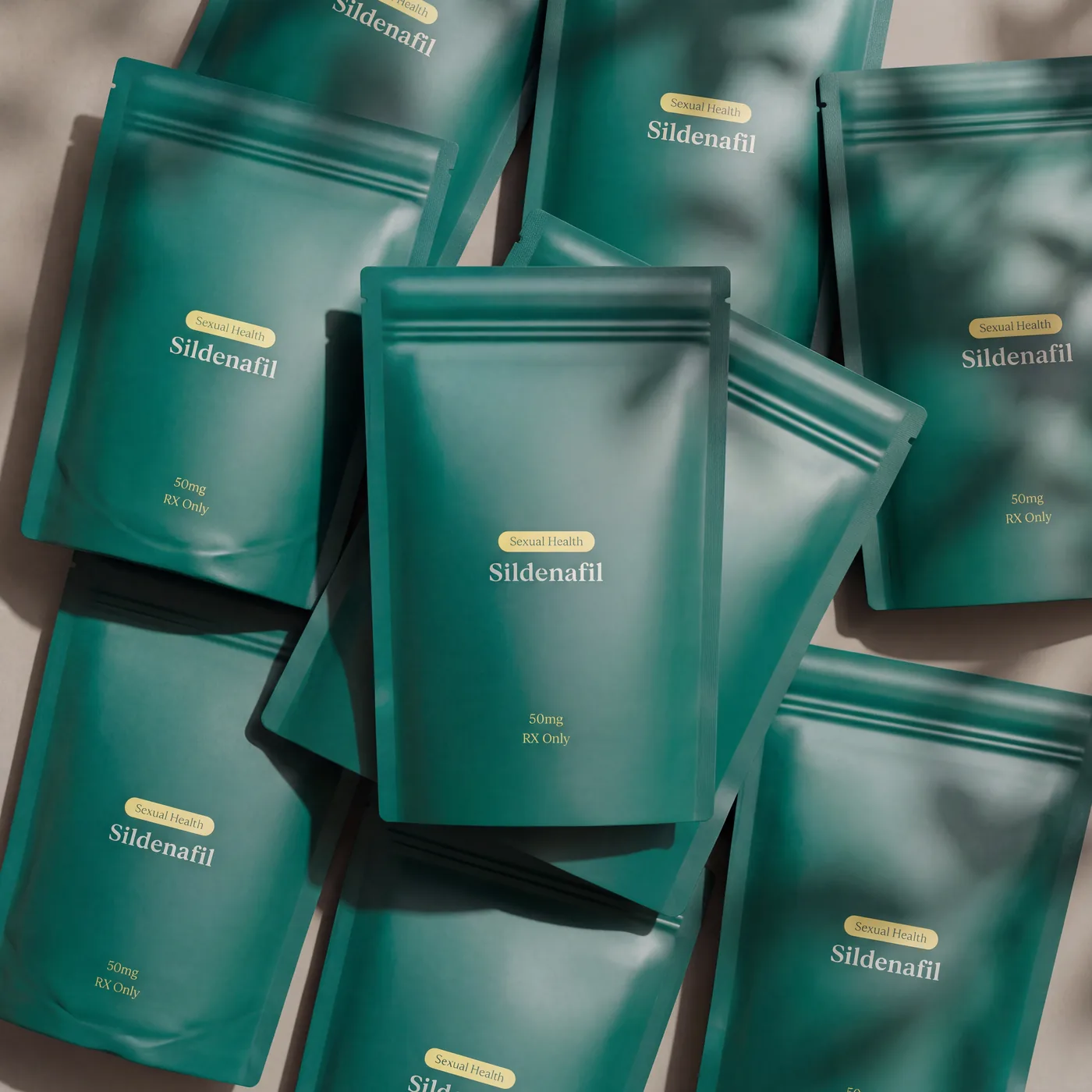 Sildenafil — multiple Helix Seven pouches