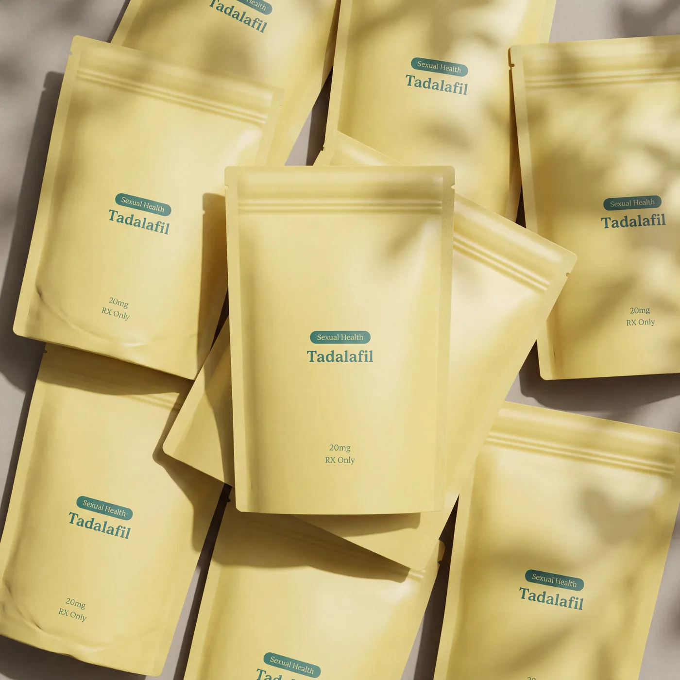 Tadalafil chewable tablets — multiple Helix Seven pouches